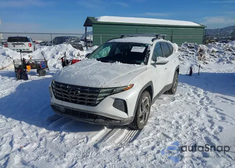 2022 Hyundai Tucson Sel z USA, uszkodzony, nr VIN 5NMJCCAE1NH049481